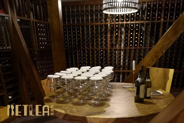 酒店會(huì)所整體定制恒溫酒窖
